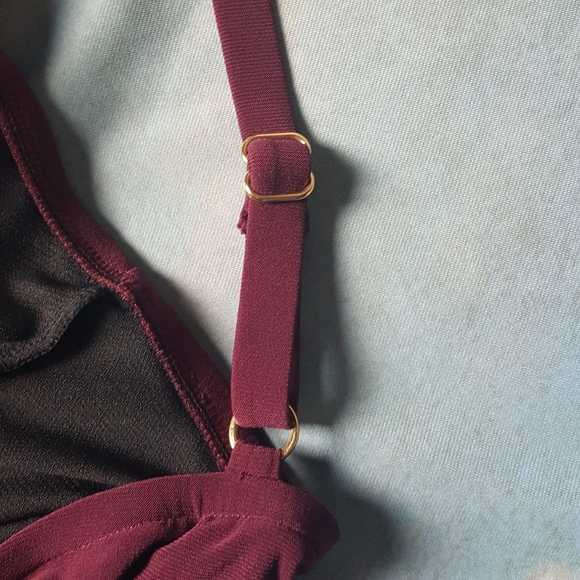 Aqua Green High Neck Swim Romper with Pockets - Picture 6 of 10